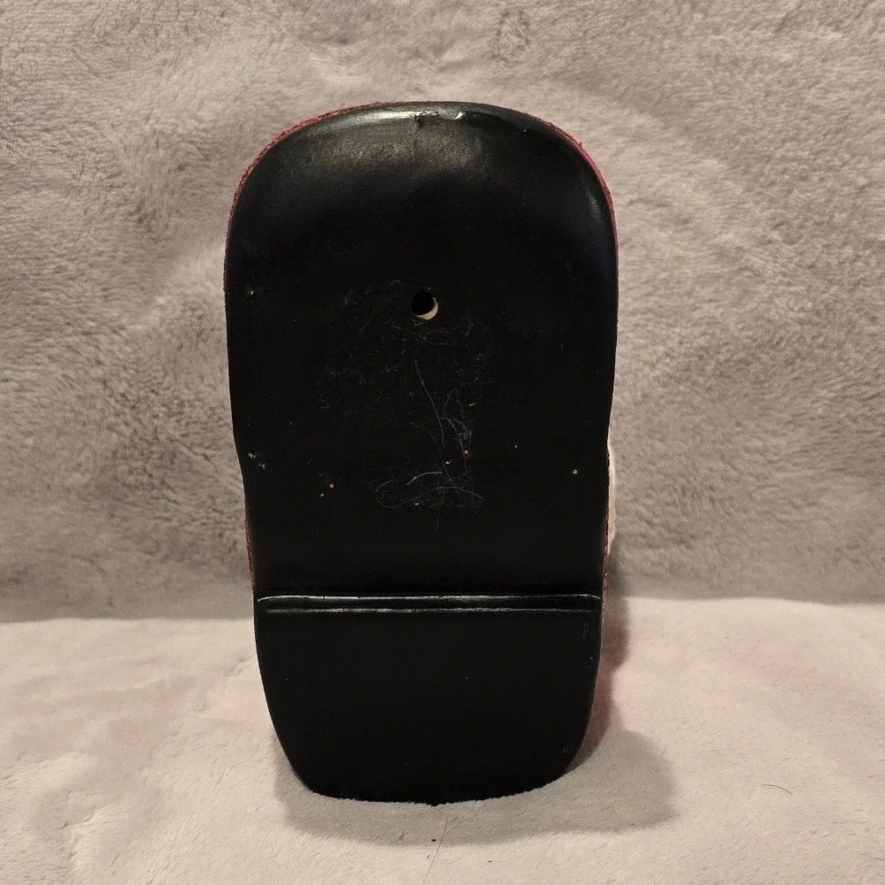 Vintage Ceramic Red Boot Sparkling Planter‎
